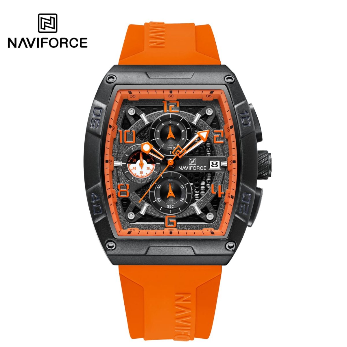 Naviforce 8052 – Orange Chronograph Men’s Watch