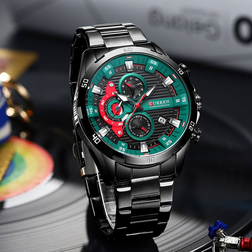 Curren 8402 – Black Gree